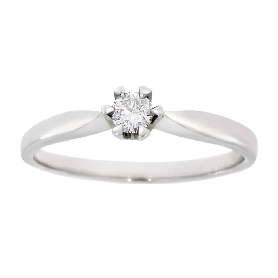 Enstens diamantring "Victoria" 0.10ct TW SI