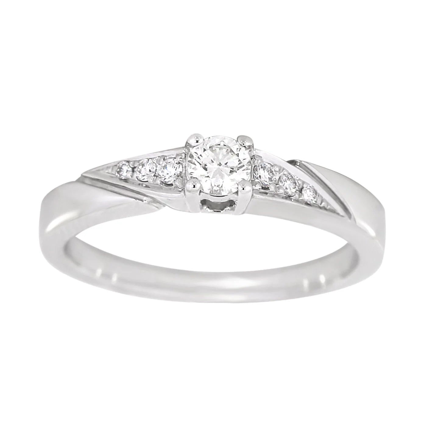 Diamantring 0.26ct TW SI