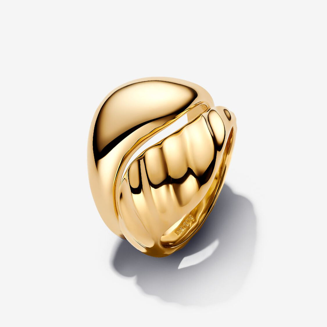 Pandora Essence Stabelbare ringer med bølger