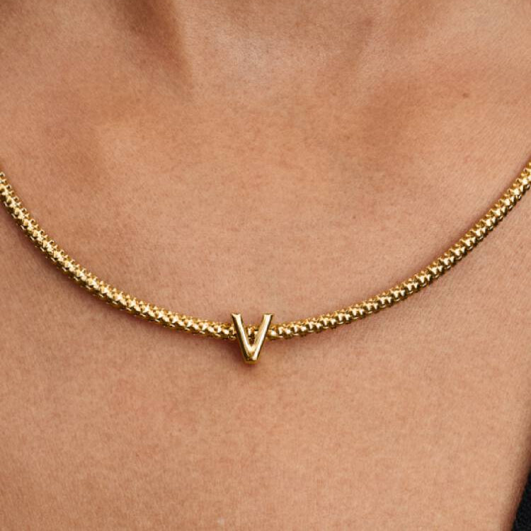 Pandora Bokstaven "V" minicharm