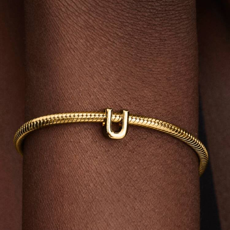 Pandora Bokstaven "U" minicharm