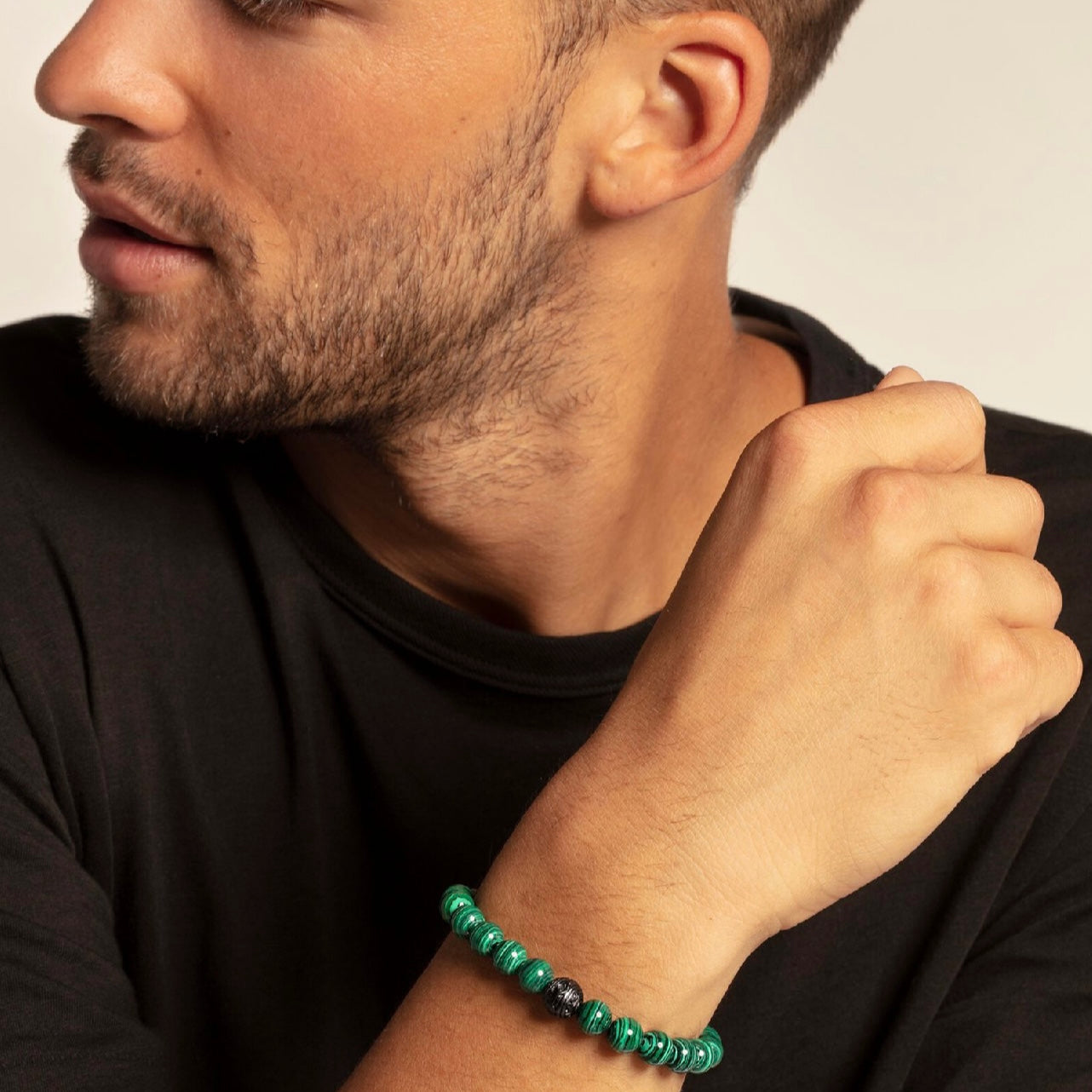 Thomas Sabo Black cat green armbånd