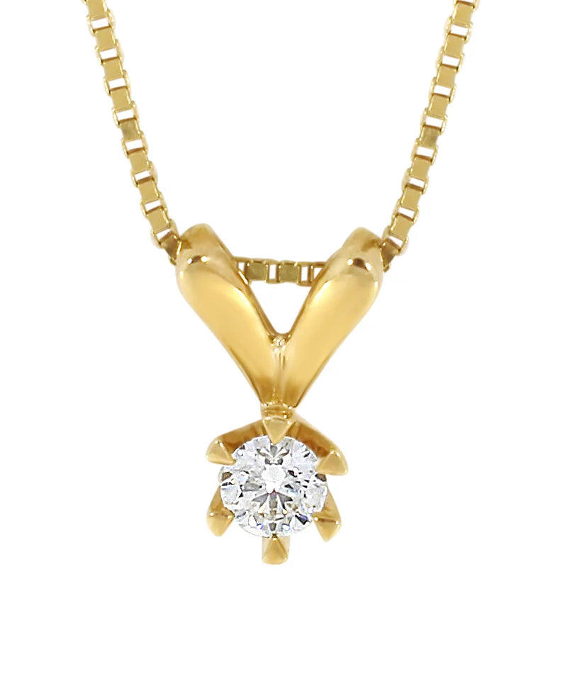 Enstenssmykke "Victoria" 0.20ct TW SI