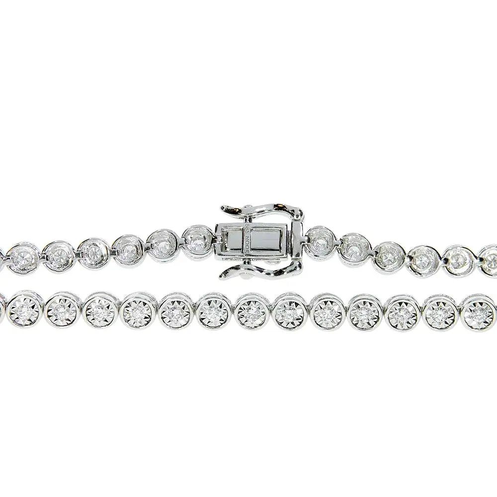 Tennisarmbånd 0,75ct TW SI