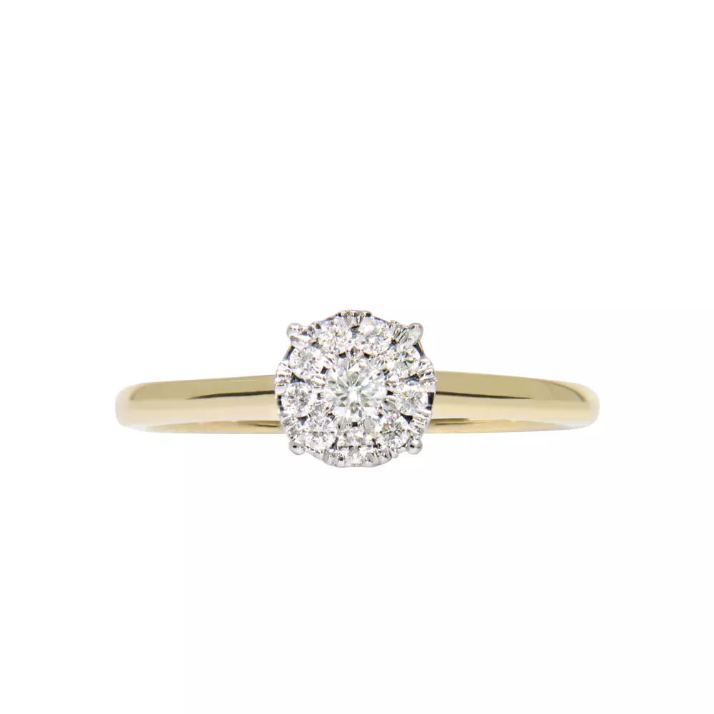 Diamantring "Victoria" 0.20ct TW SI