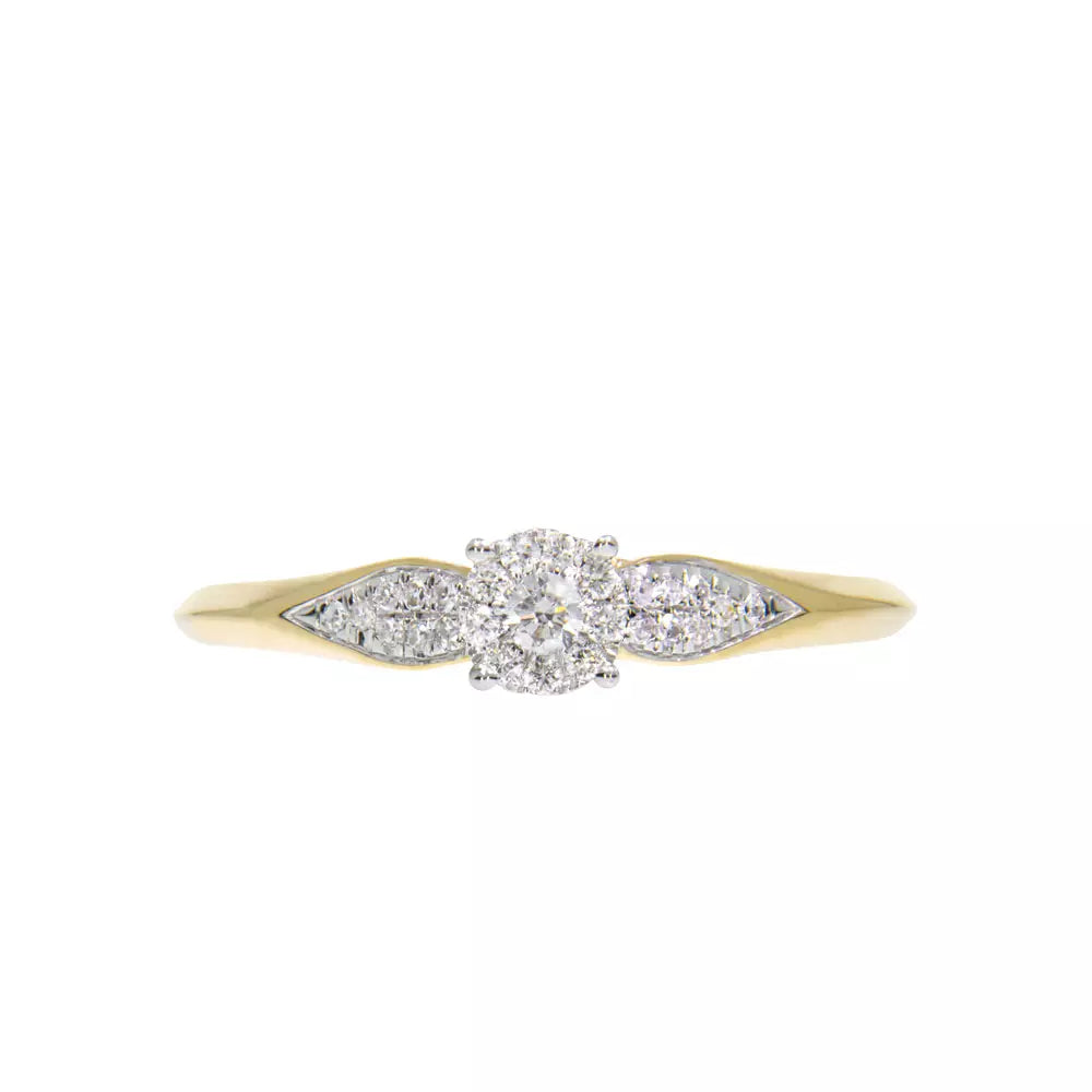 Diamantring "Vivianne" 0.15ct TW SI
