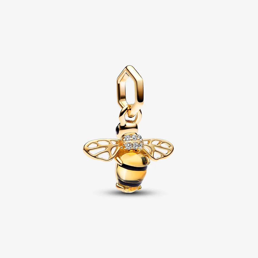 Pandora funklende bie charm