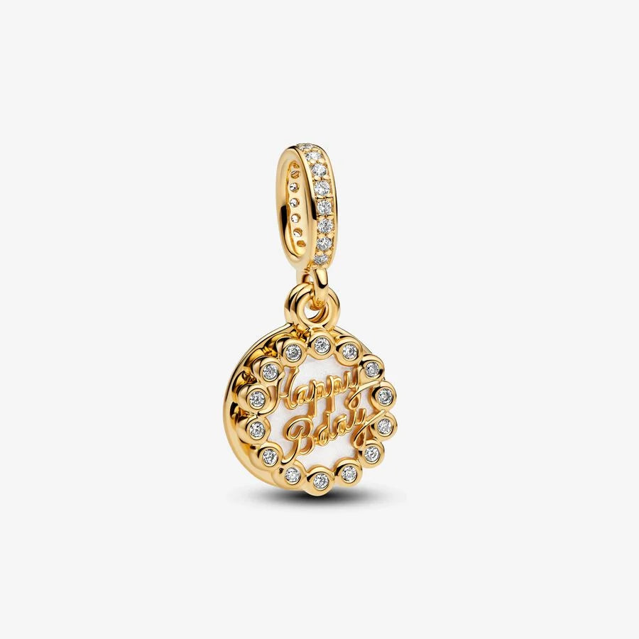 Pandora fødselsdagskake charm