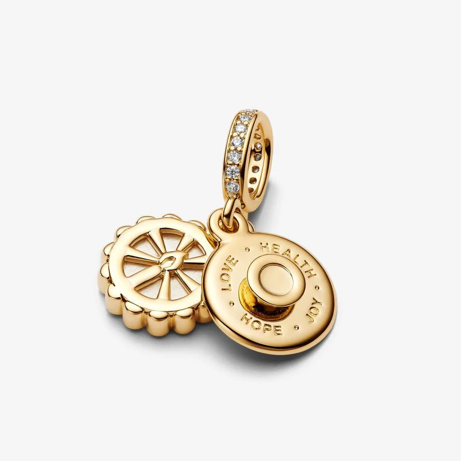 Pandora fødselsdagskake charm