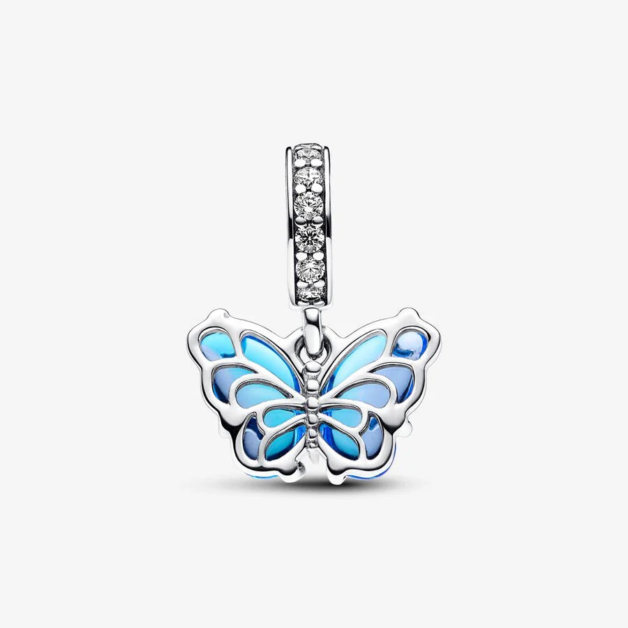 Pandora muranoglass sommerfugl charm