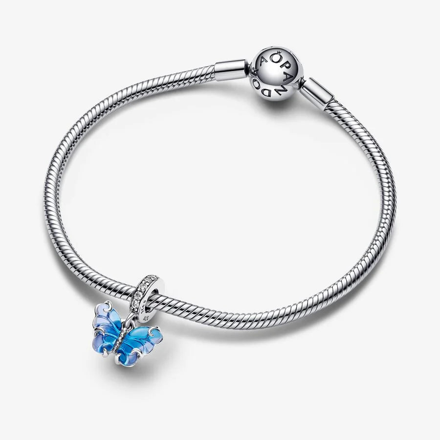 Pandora muranoglass sommerfugl charm