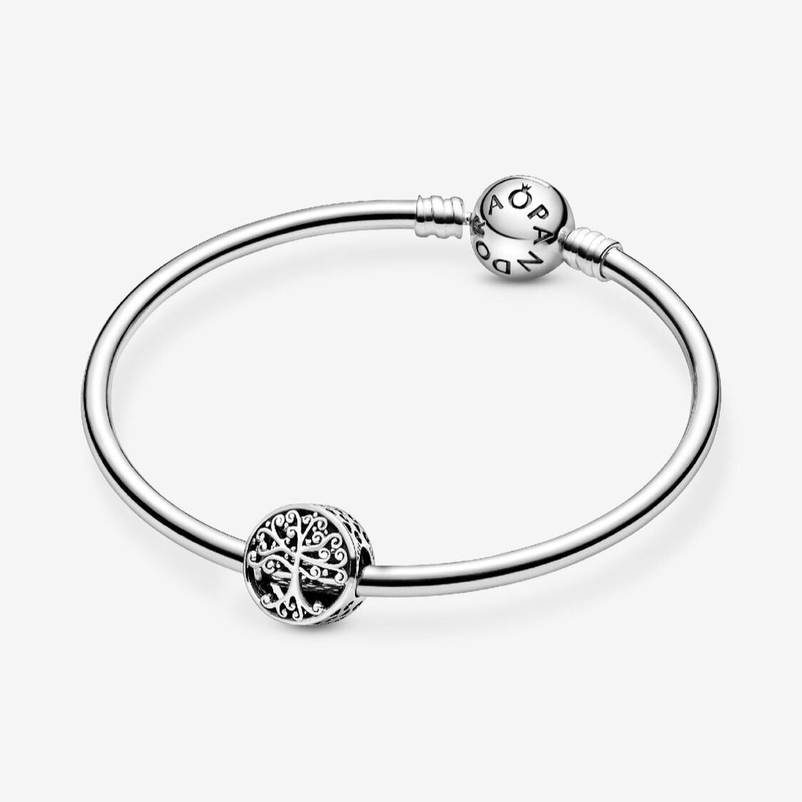 Pandora Openwork familierøtter charm