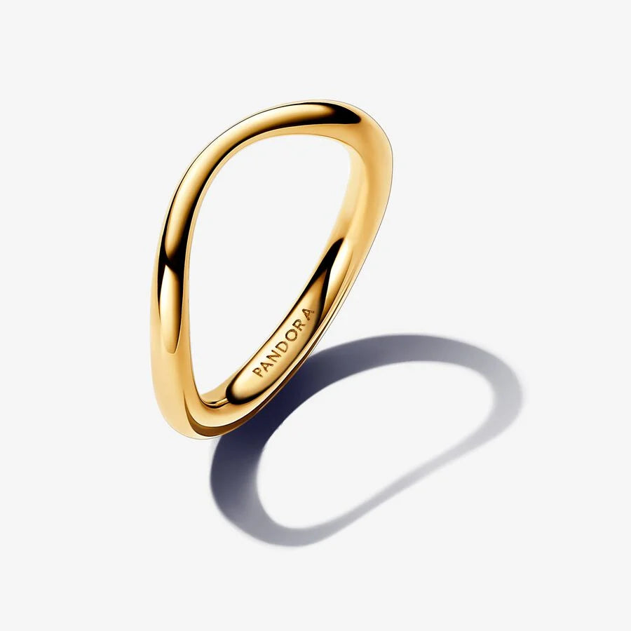 Pandora Essence ring med organisk formet bånd