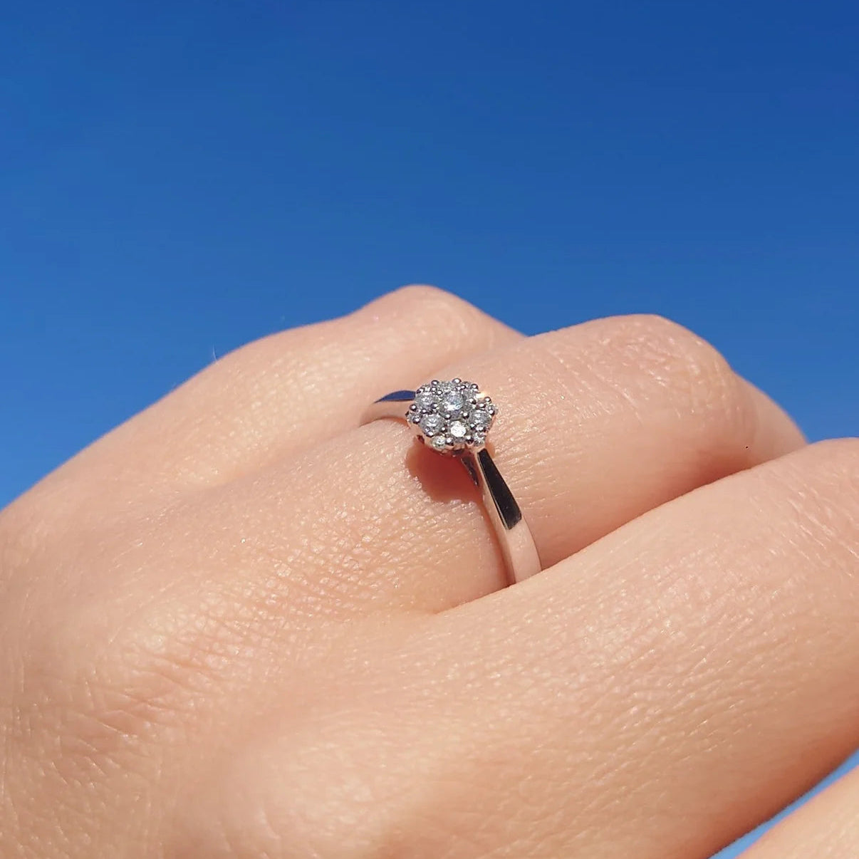 Diamantring 0.25ct TW SI
