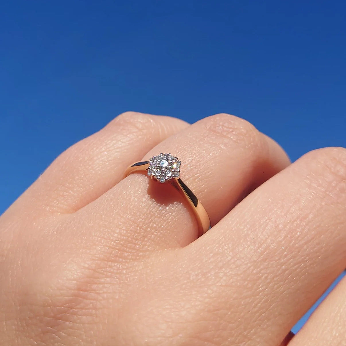 Diamantring 0.25ct TW SI