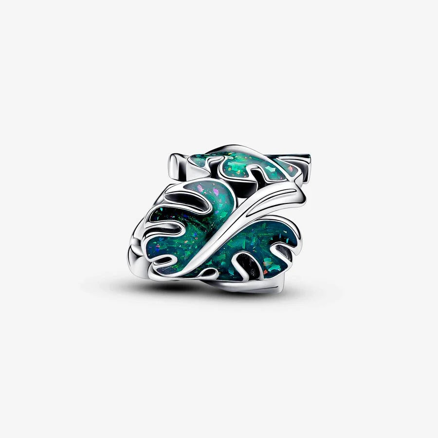Pandora Grønne monsterablader charm