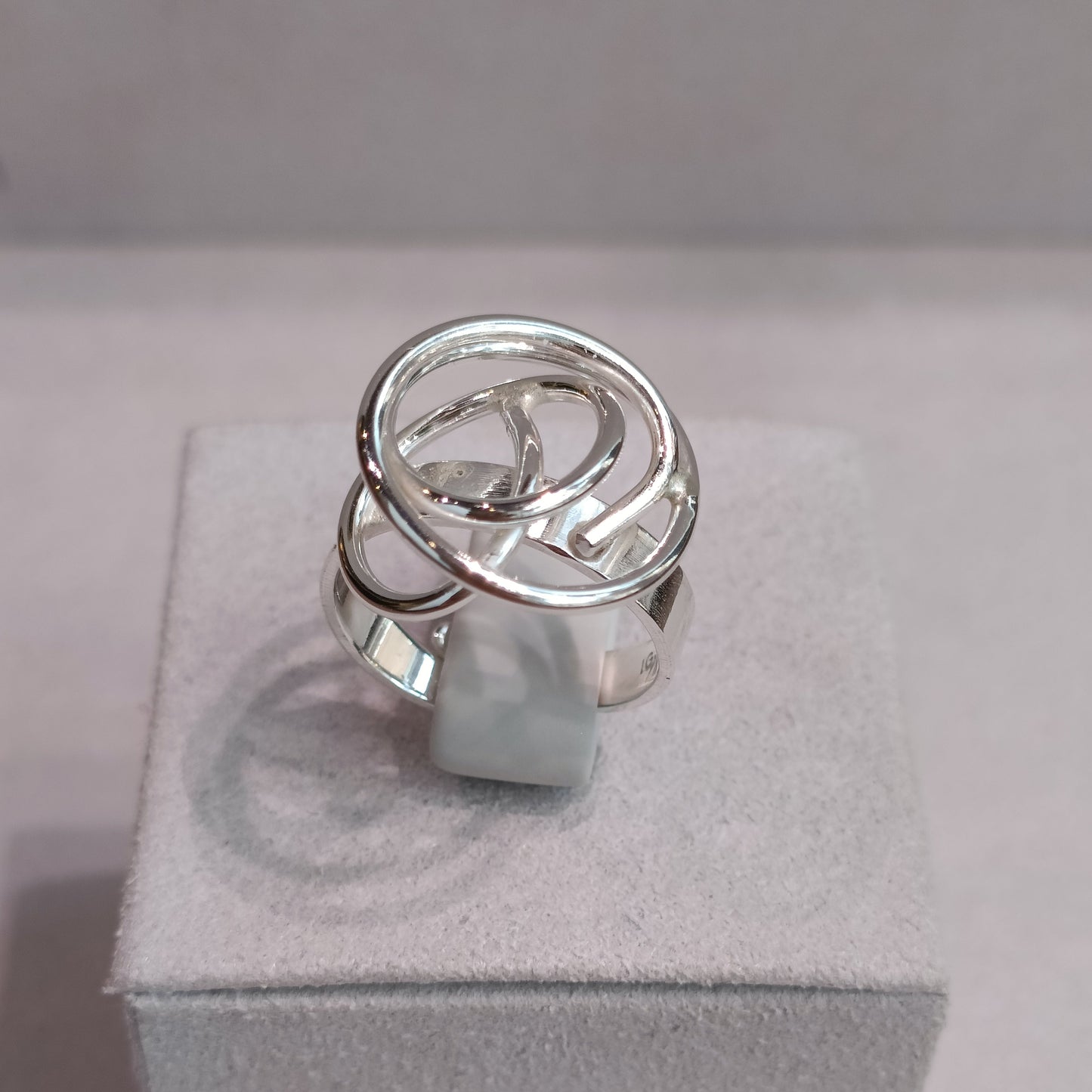 Saltstraumen-smykke: Ring, justerbar