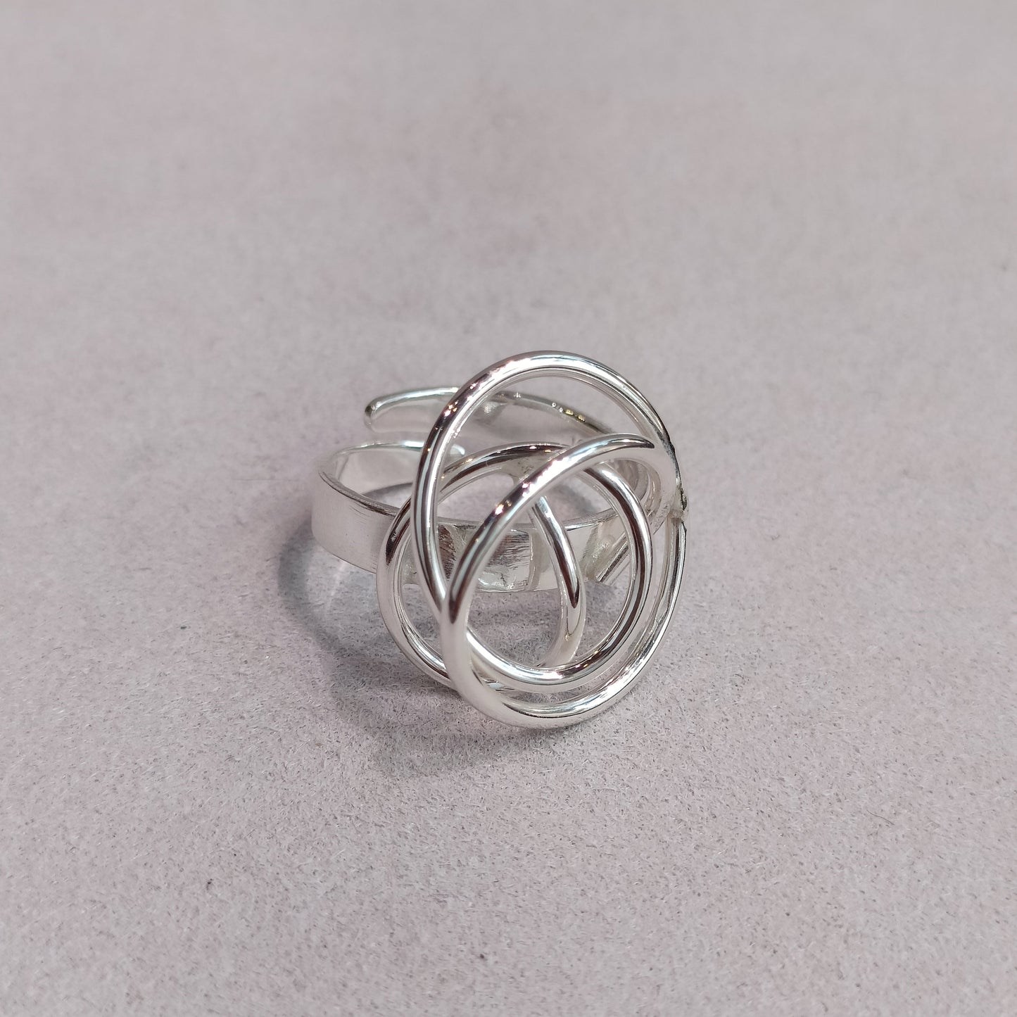 Saltstraumen-smykke: Ring, justerbar