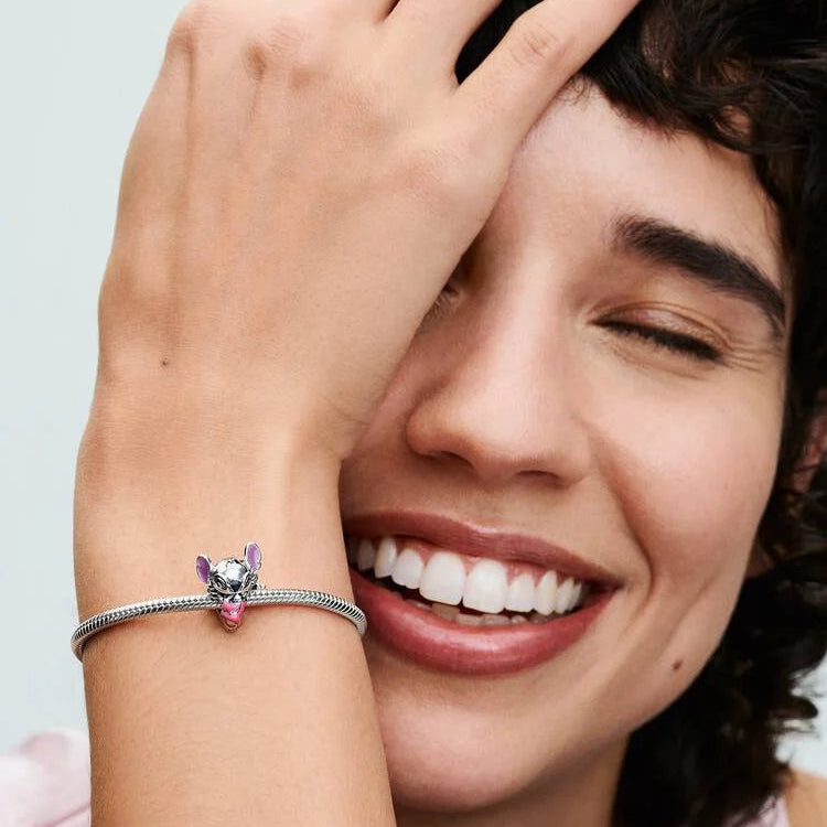 Pandora Disney Stitch bursdagskake charm