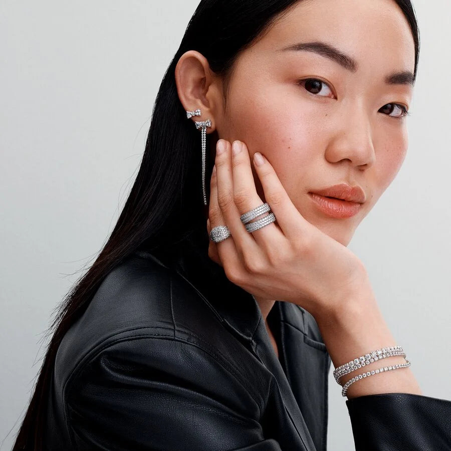 Pandora funklende tennisarmbånd