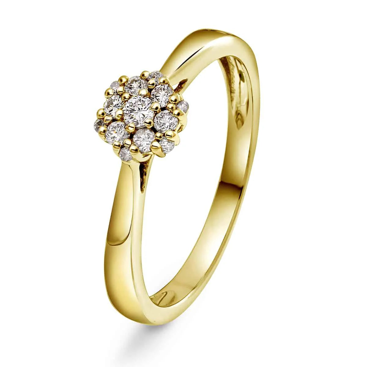 Diamantring 0.25ct TW SI