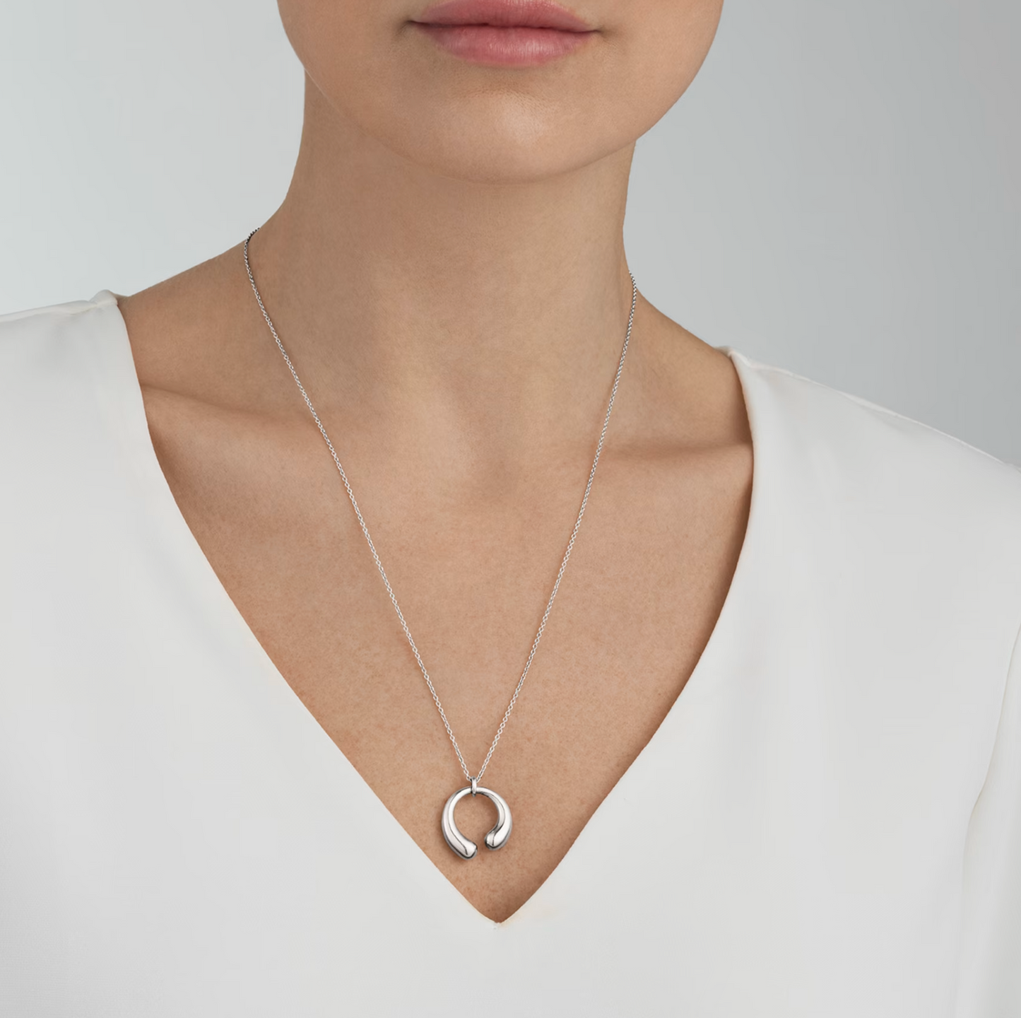Georg Jensen Mercy halskjede, medium