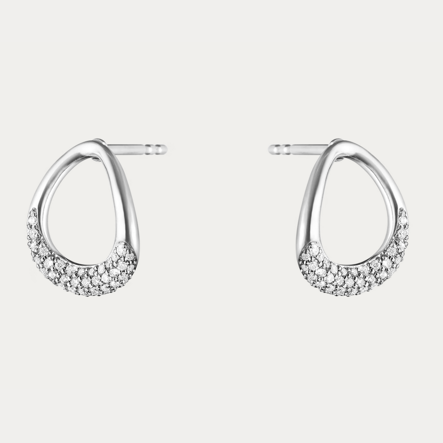 Georg Jensen Offspring ørepynt med diamanter