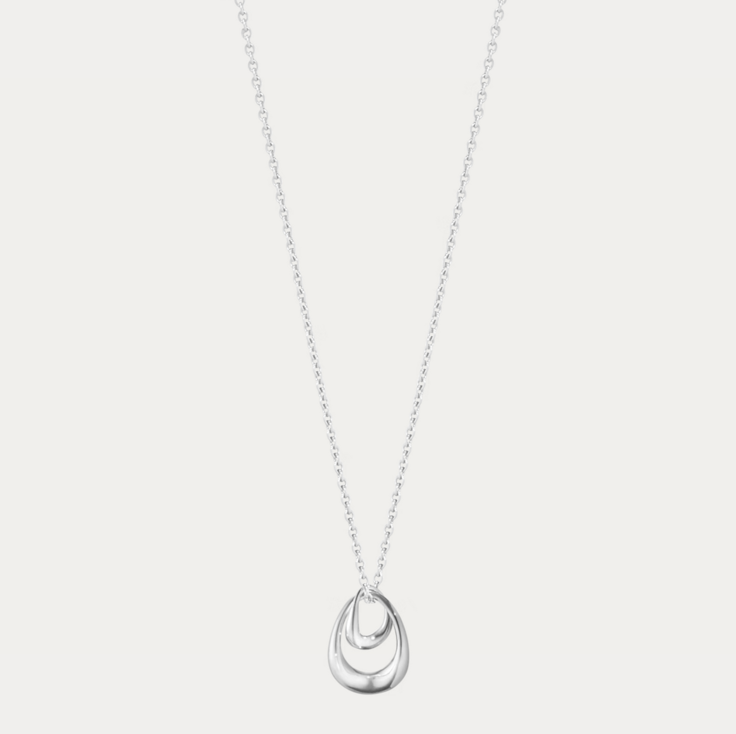 Georg Jensen Offspring halskjede med anheng, lite