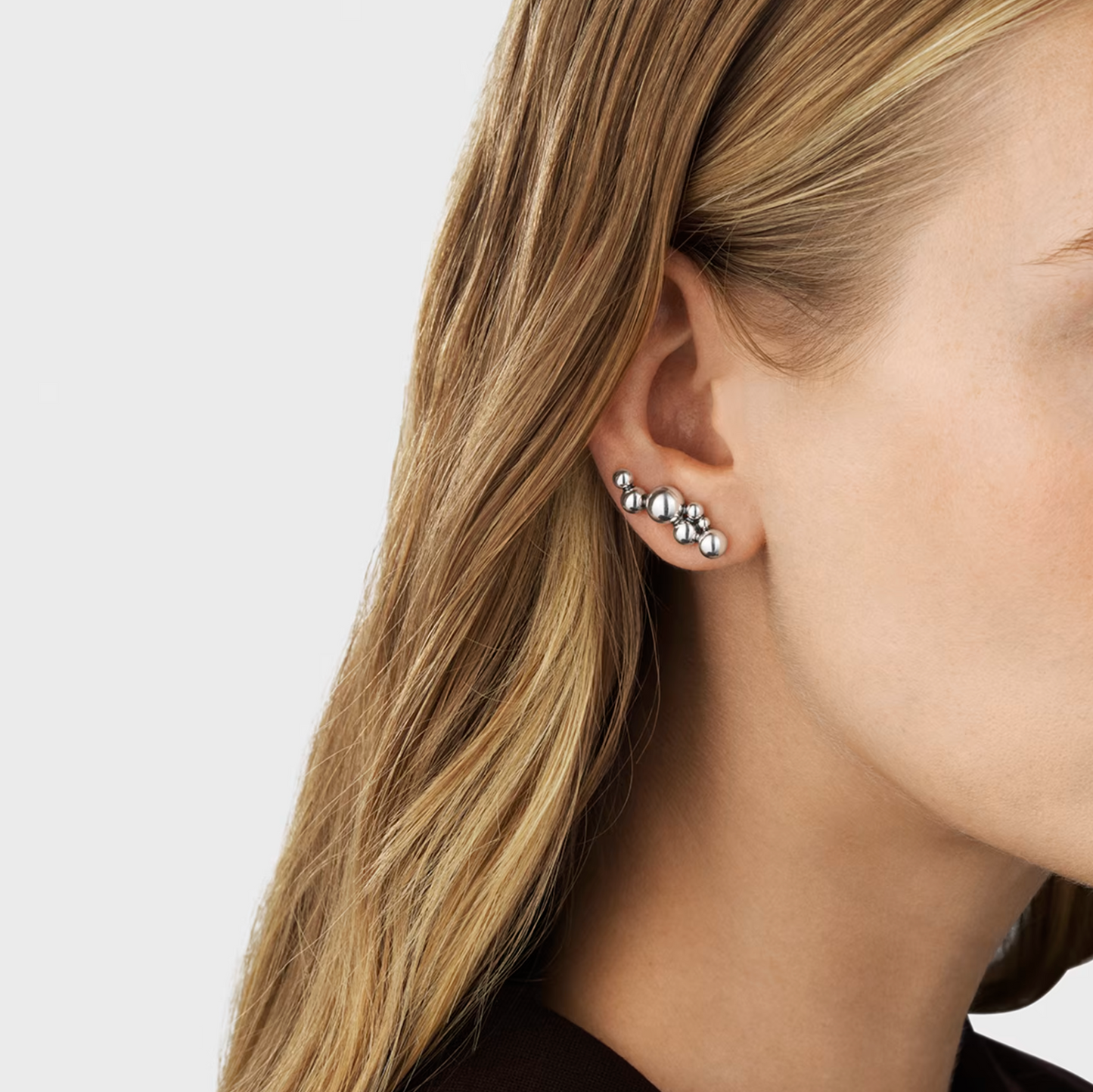 Georg Jensen Moonlight Grapes earcuff, stor