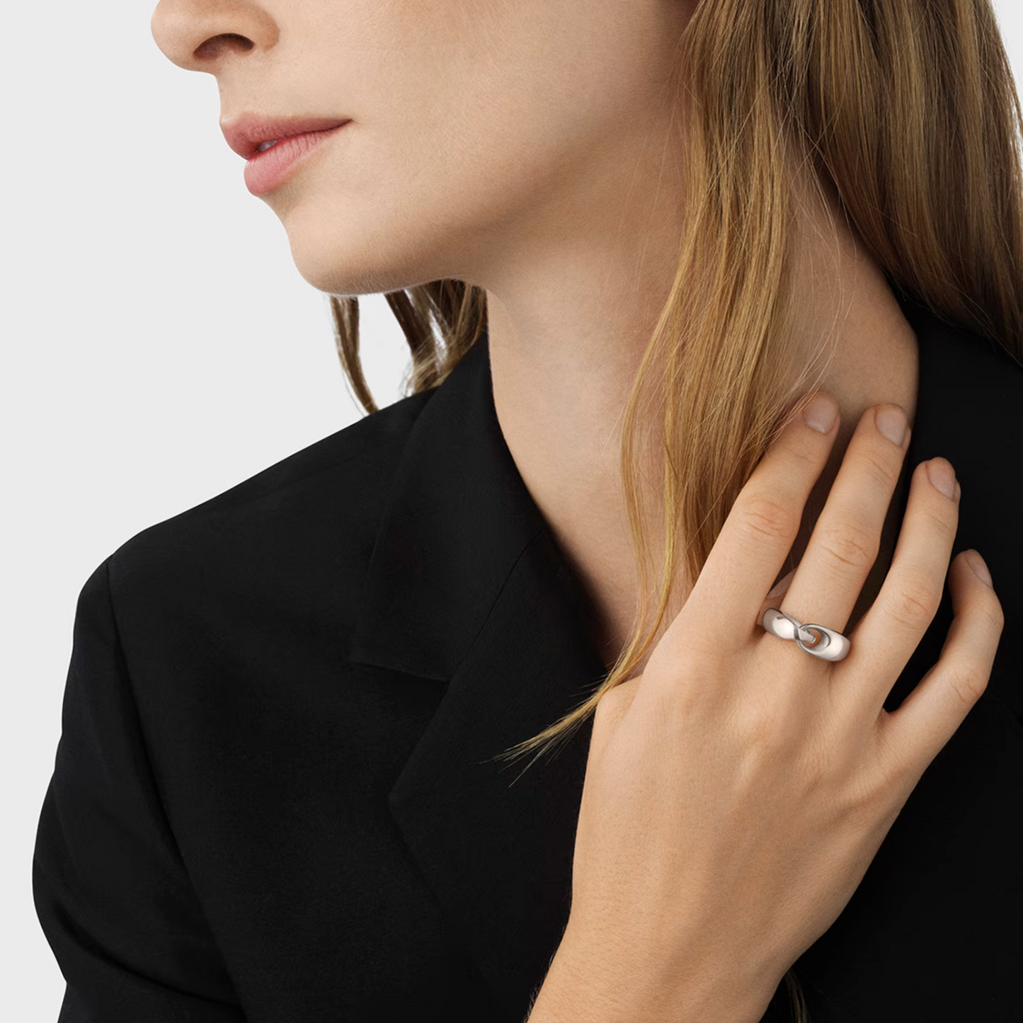 Georg Jensen Reflect ring, stor
