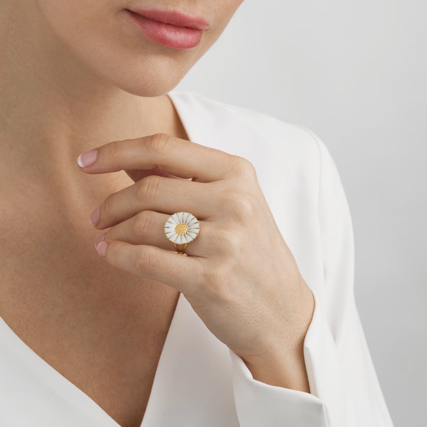 Georg Jensen Daisy ring, stor