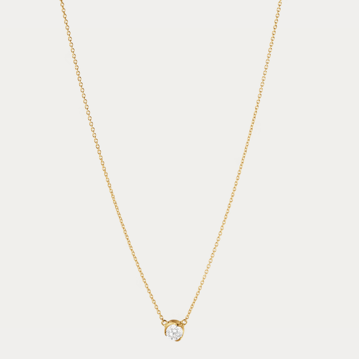 Georg Jensen Signature diamonds halskjede