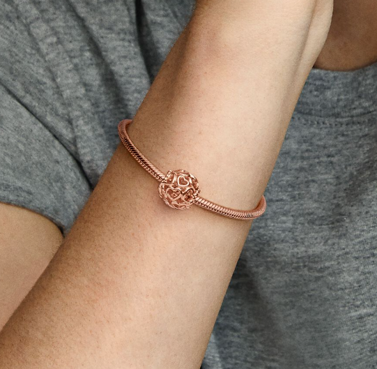 Pandora "hjerter overalt" charm