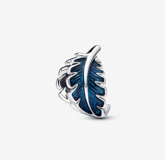 Pandora buet fjær charm
