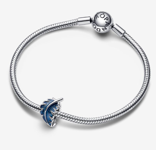 Pandora buet fjær charm