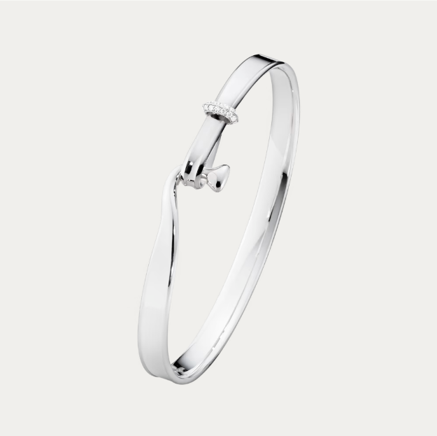 Georg Jensen Torun armring med diamanter