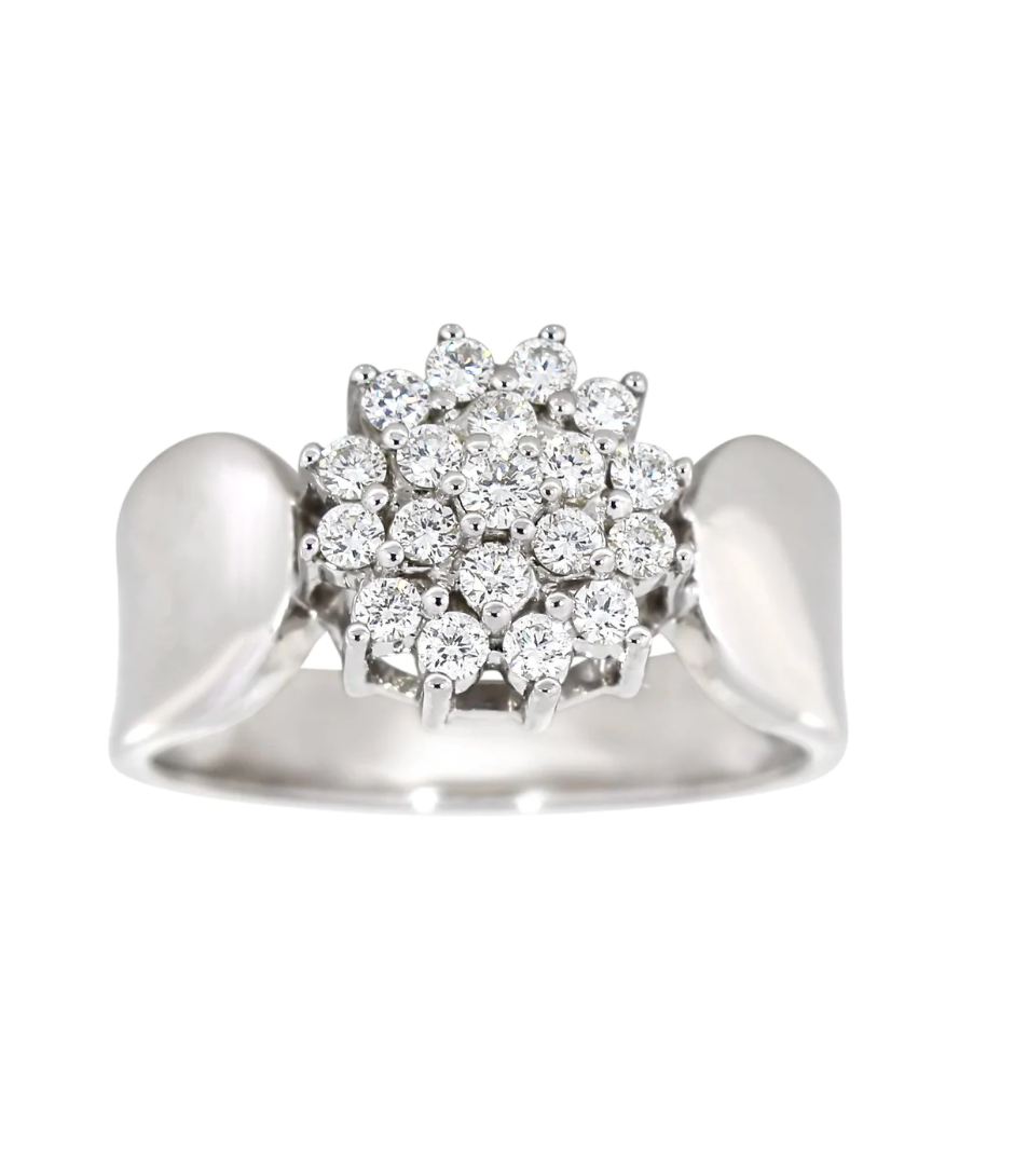 Diamantring "Rosett" 0.50ct TW SI