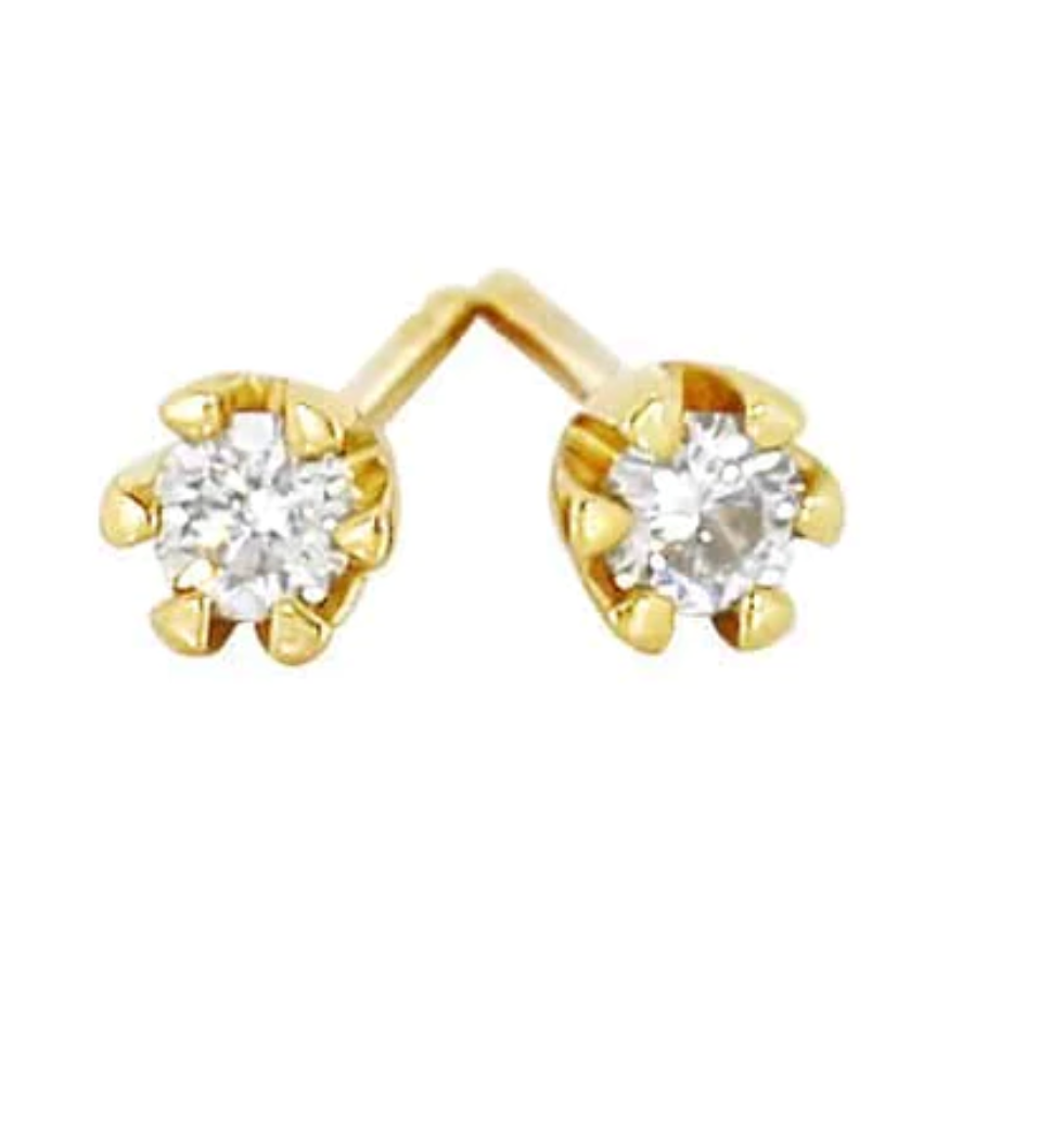 Enstensørepynt "Victoria" 0.10ct TW SI