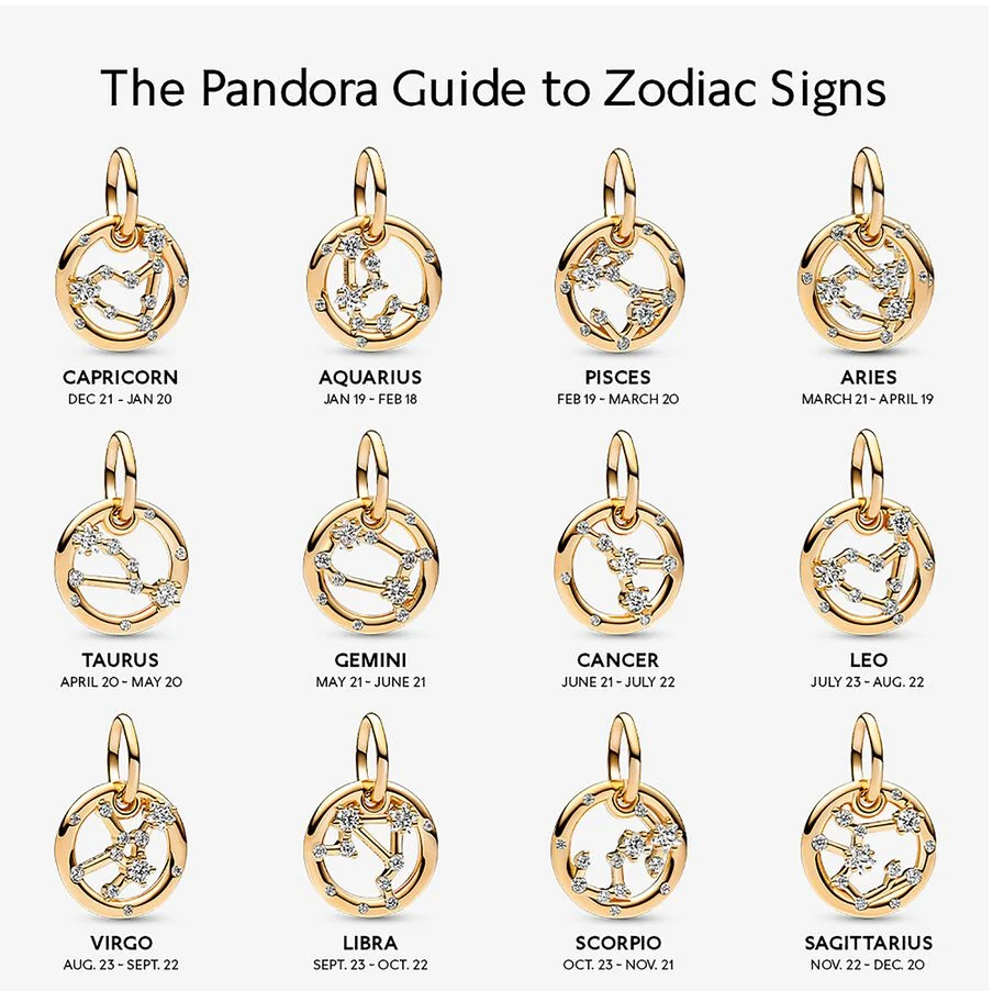 Pandora stjernetegn "Skorpionen" charm