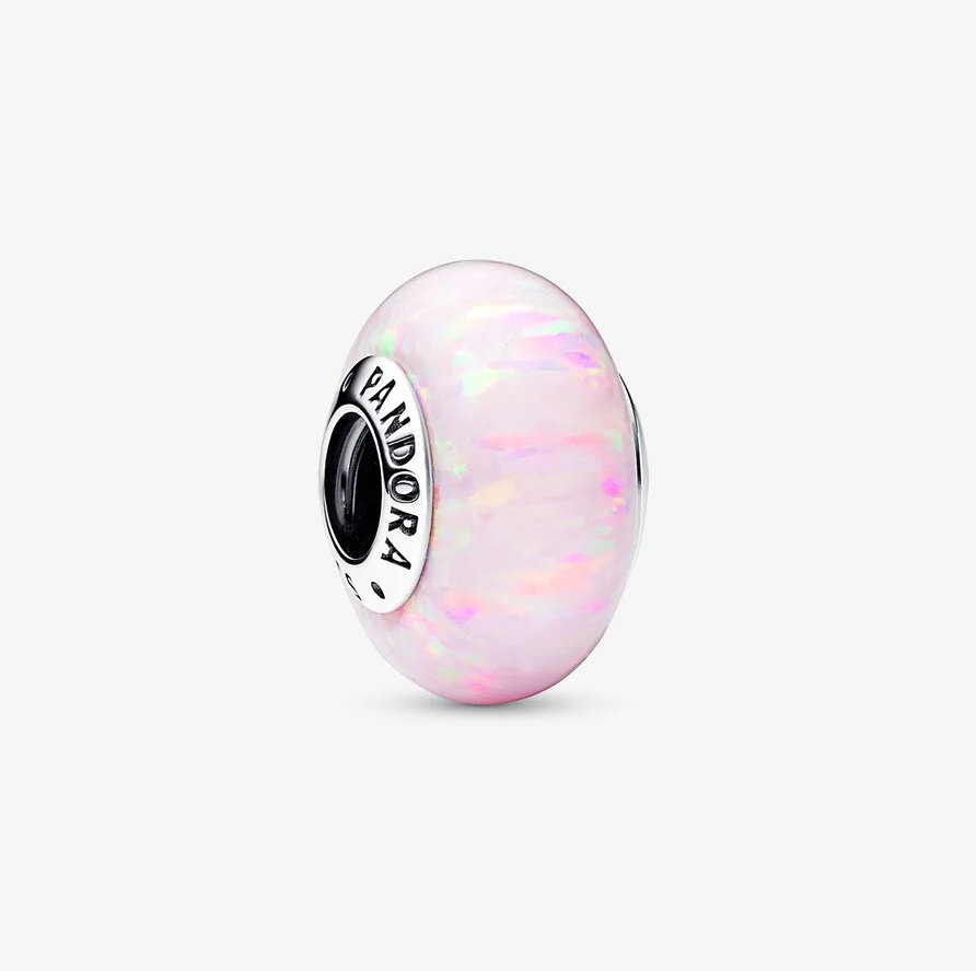Pandora opaliserende rosa charm