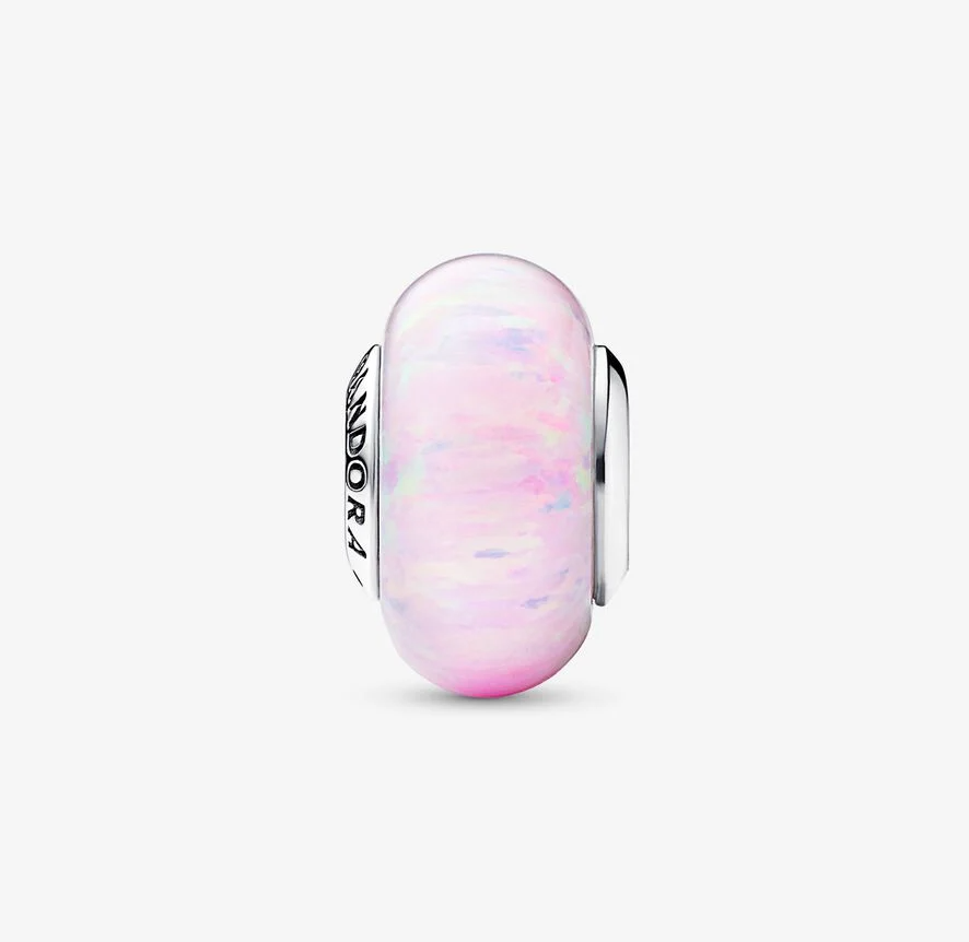 Pandora opaliserende rosa charm