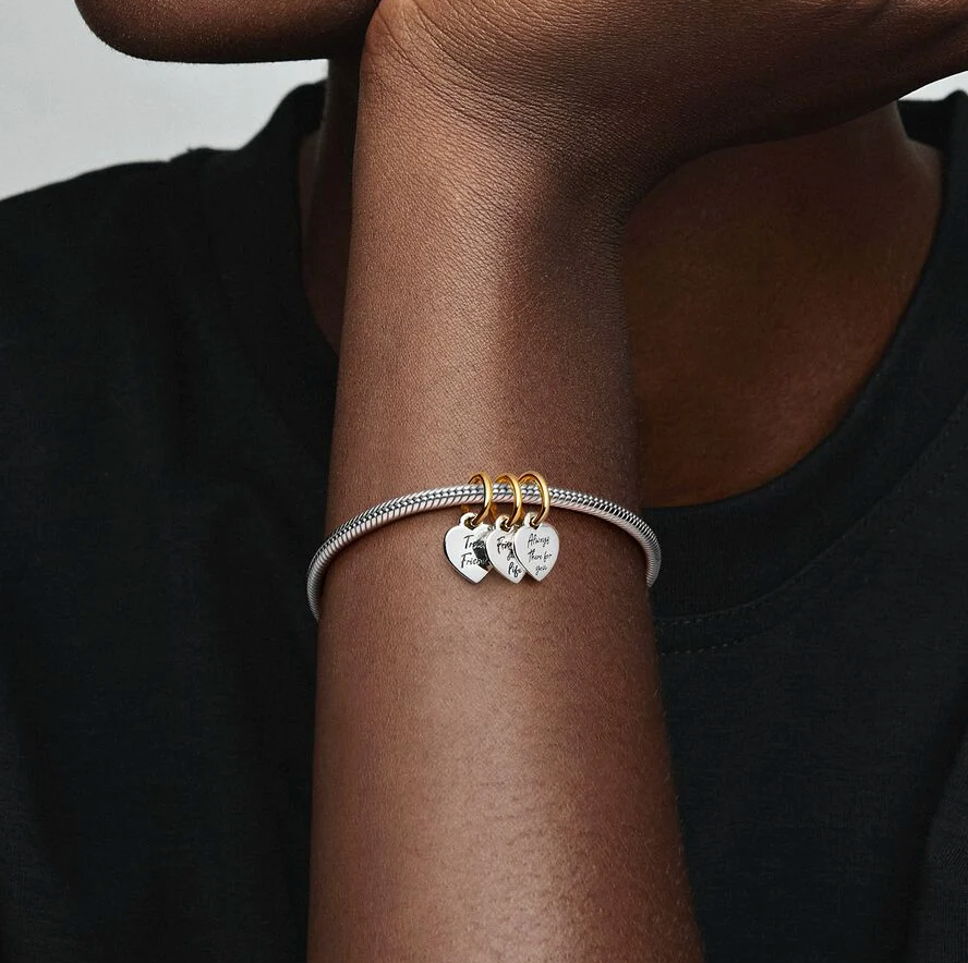 Pandora delbart vennskap charm