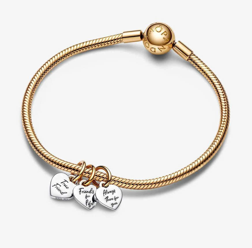 Pandora delbart vennskap charm