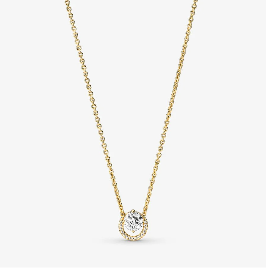 Pandora "halo" collier halskjede