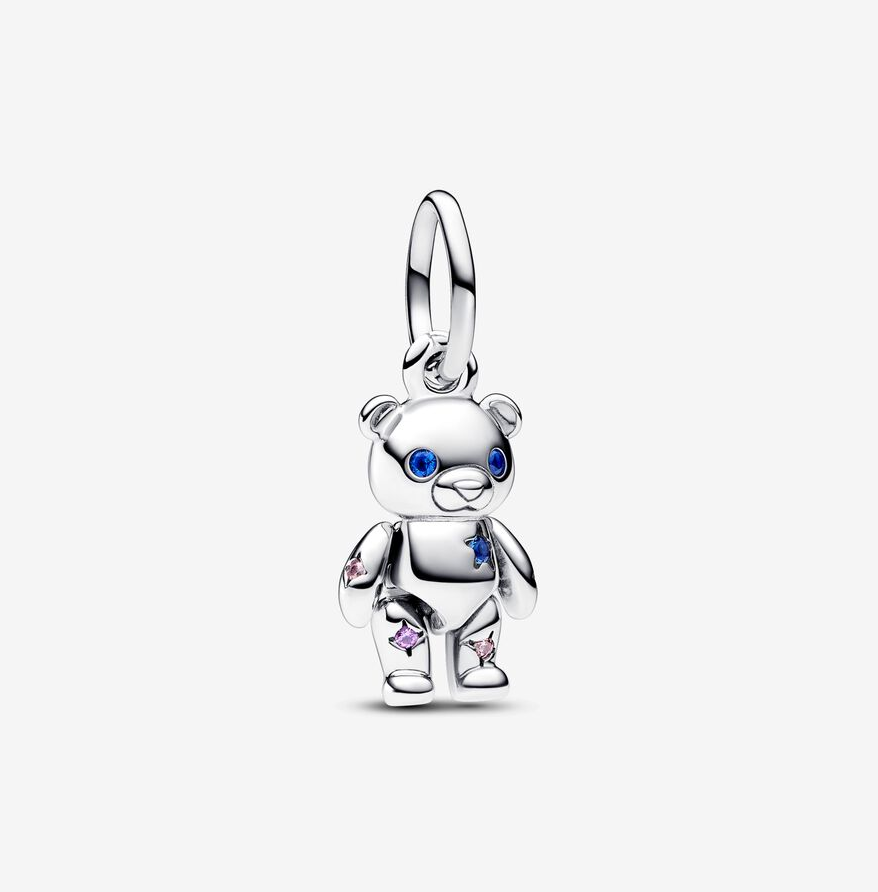 Pandora teddybjørn charm