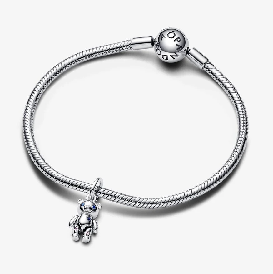 Pandora teddybjørn charm