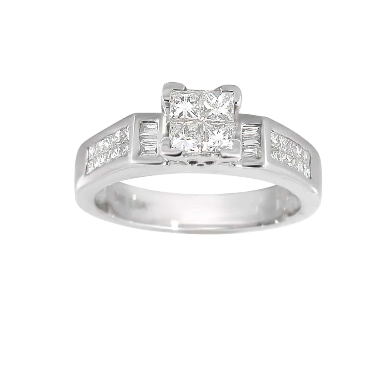 Diamantring 0.70ct TW VS