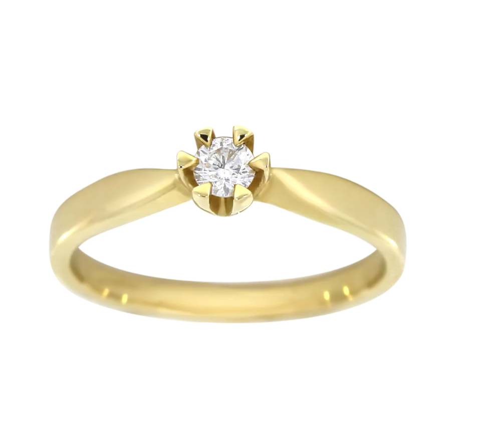 Enstens diamantring "Victoria" 0.15ct TW SI