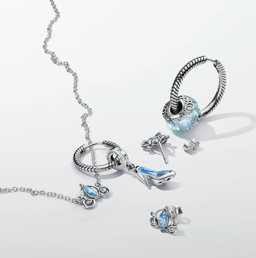 Pandora Disney Askepott glassko charm