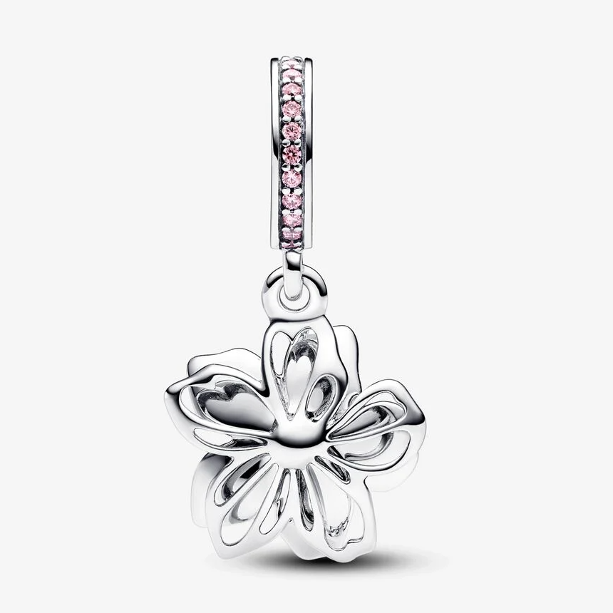 Pandora Kirsebærblomst charm